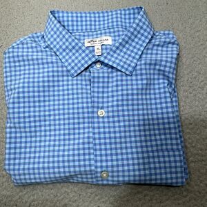Peter Millar Shirt‎ Men Extra Large Summer Comfort Berkeley Performance Short